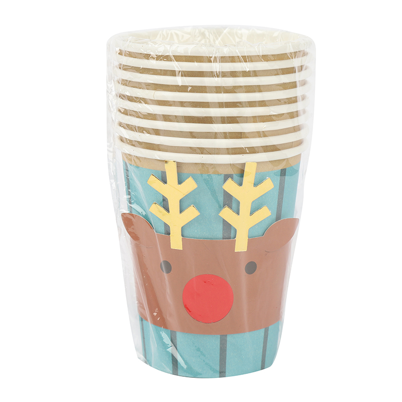 Christmas Elk Paper cup